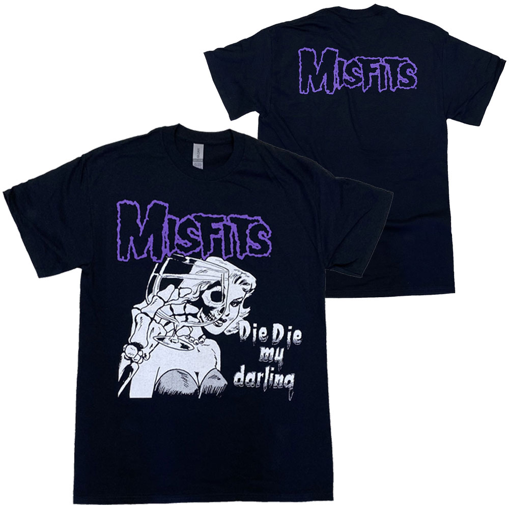 ミスフィッツ・MISFITS・DIE DIE MY DARLING・UK版・Tシャツ・ロックTシャツ