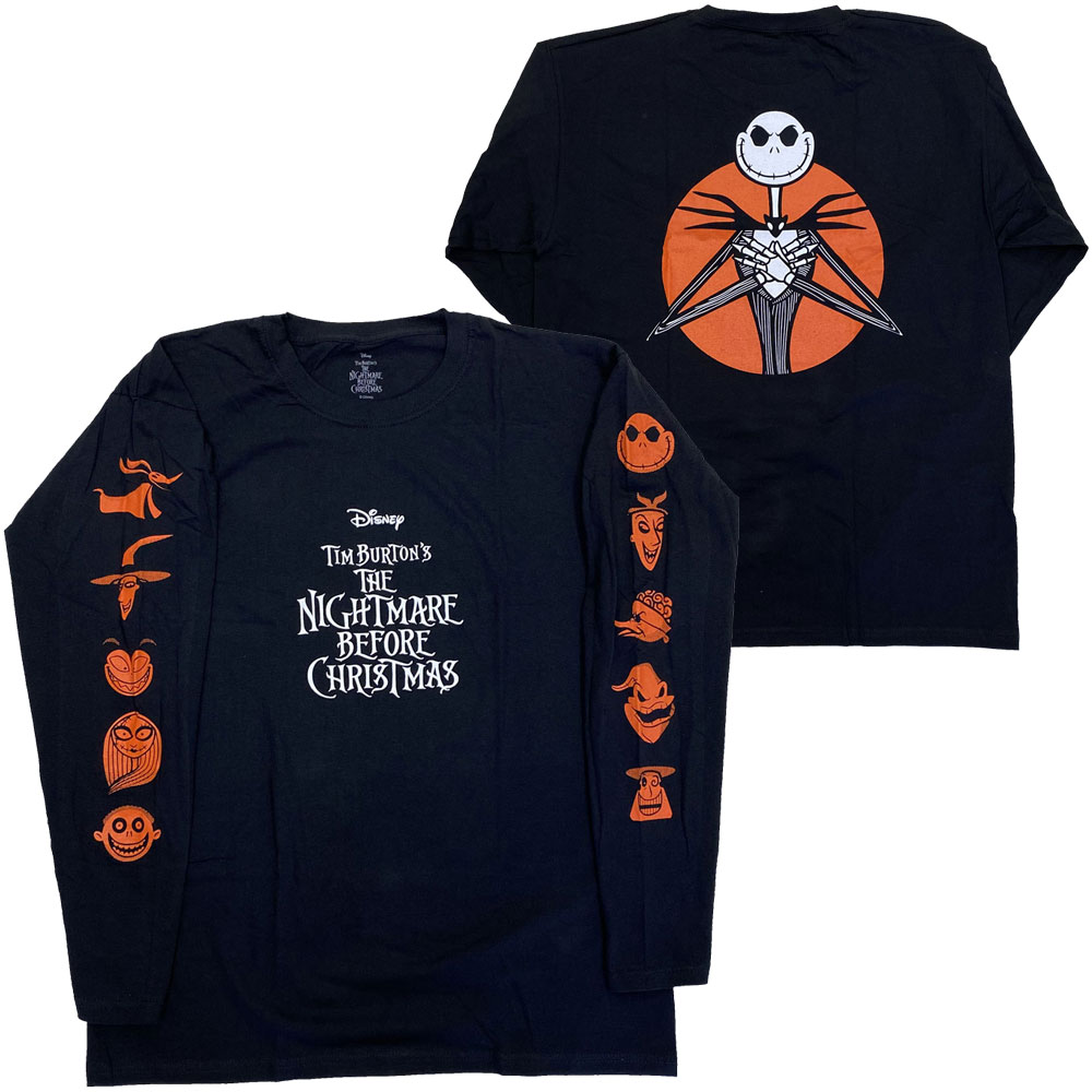 NIGHTMARE BEFORE CHRISTMASʥȥᥢ ӥե ꥹޥALL CHARACTERS ORANGE󥰥꡼֡ĹµǲT