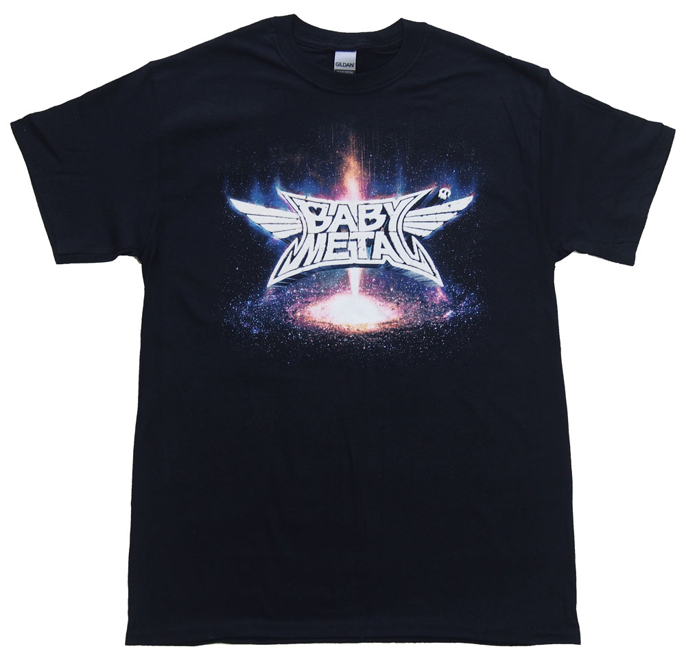 ベビーメタル・BABYMETAL・METAL GALAXY・Tシャツ・UK版・オフィシャル バンドTシャツ・ロックTシャツ