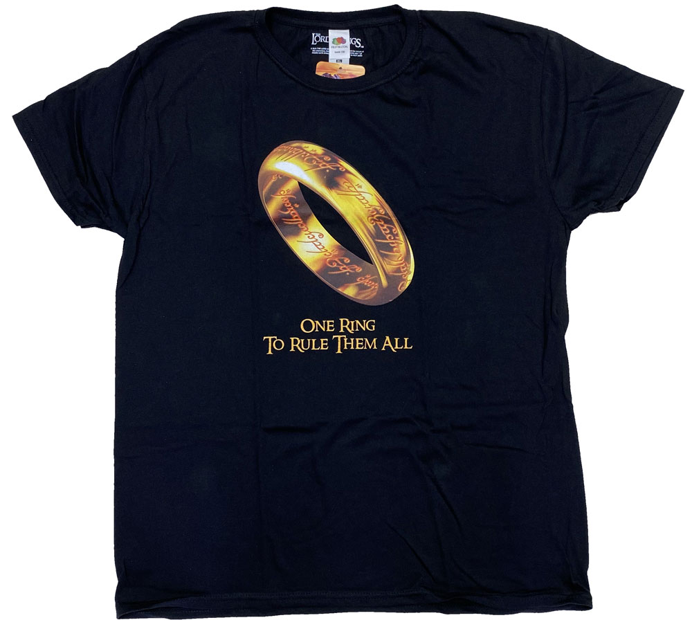 LORD OF THE RINGSɥ֥󥰡ONE RING TO RULE THEM ALLNEWTġǲT[XL]