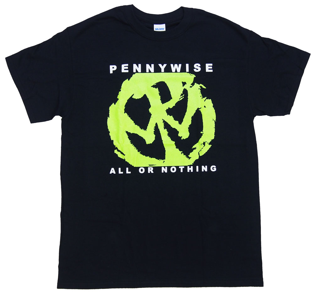 ペニーワイズ・PENNYWISE・ALL OR NOTHING・Tシャツ・バンドTシャツ