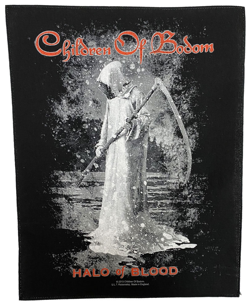 チルドレン オブ ボドム・CHILDREN OF BODOM・COB・HALO OF BLOOD・バックパッチ・ビッグワッペン