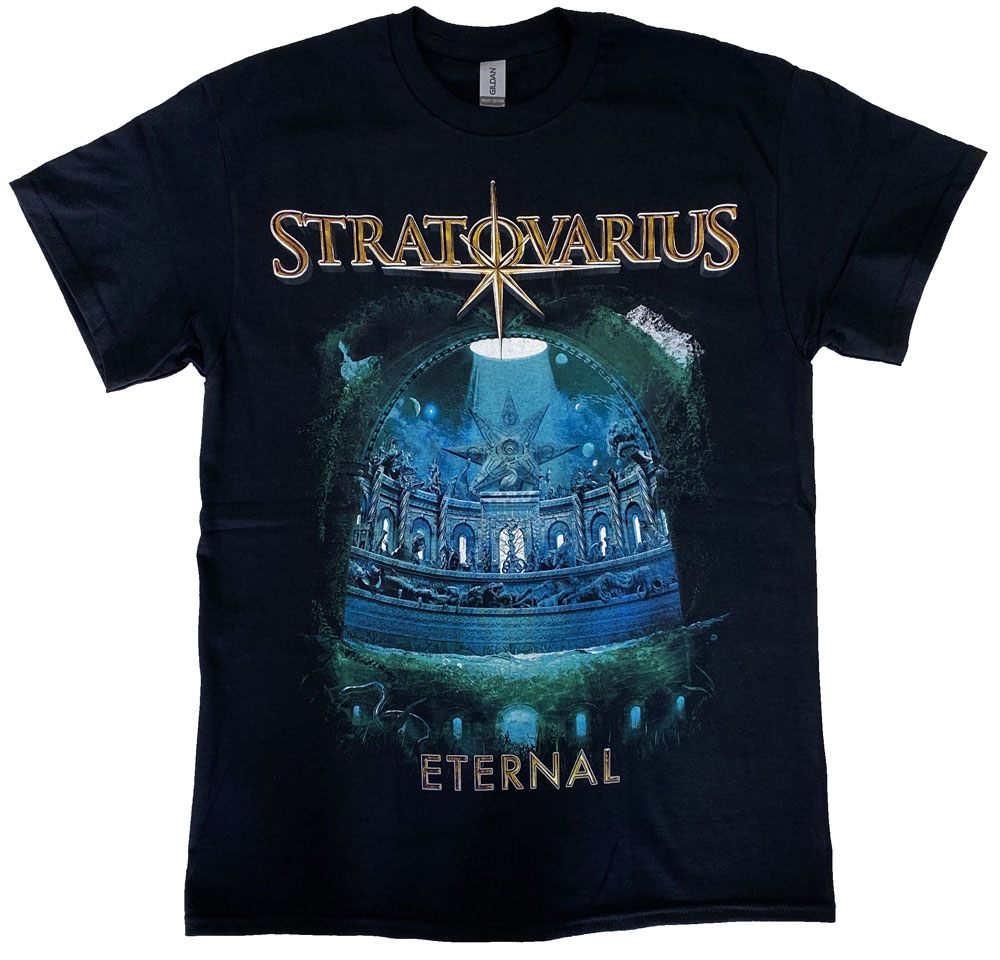 ストラトヴァリウス・STRATOVARIUS・ETERNAL・EU版 ・Tシャツ・オフィシャルロックTシャツ[L]