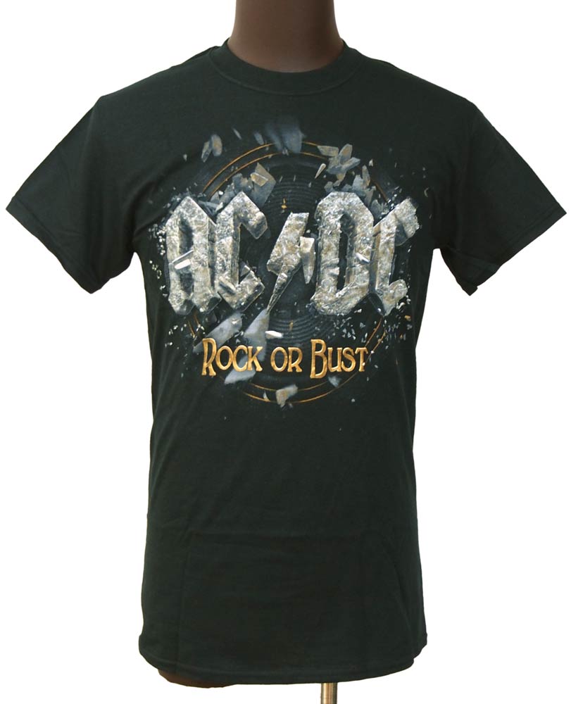 AC/DC エーシーディーシー Rock Or Bust Tシャツ オフィシャル バンドTシャツ ロックTシャツ