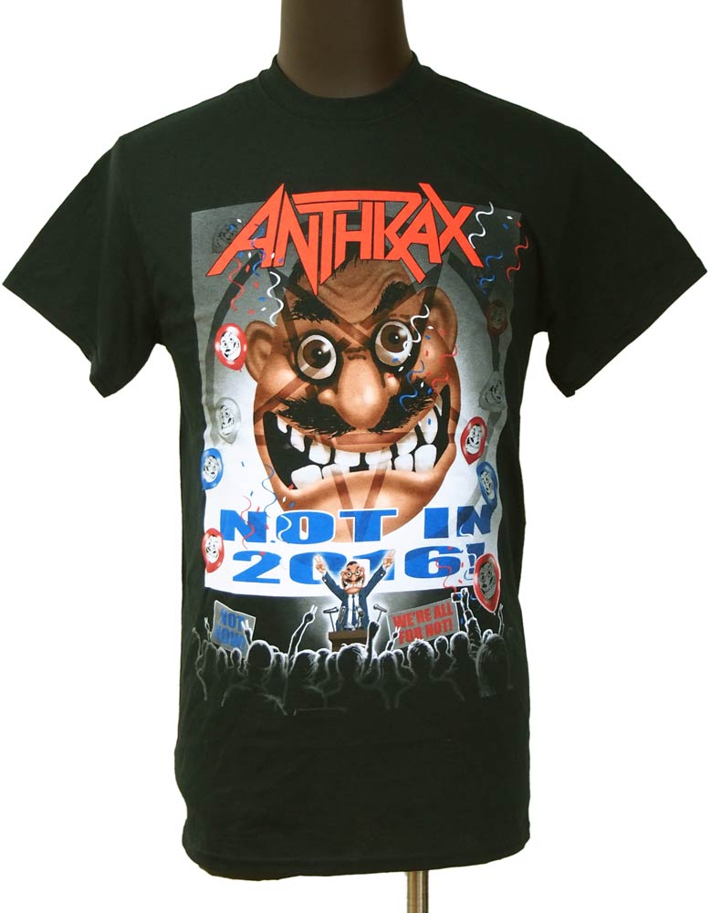 ANTHRAX アンスラックス Election バンドTシャツ オフィシャル ロックTシャツ