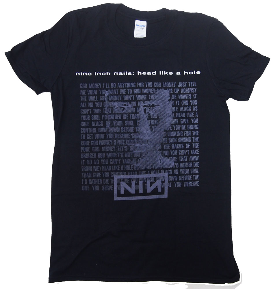 ナイン インチ ネイルズ・NINE INCH NAILS・HEAD・Tシャツ・ロックTシャツ