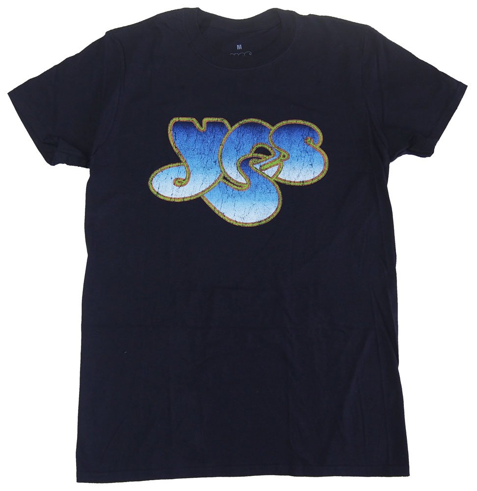 YES・イエス・VINTAGE LOGO・UK版・ ロックTシャツ オフィシャル バンドTシャツ