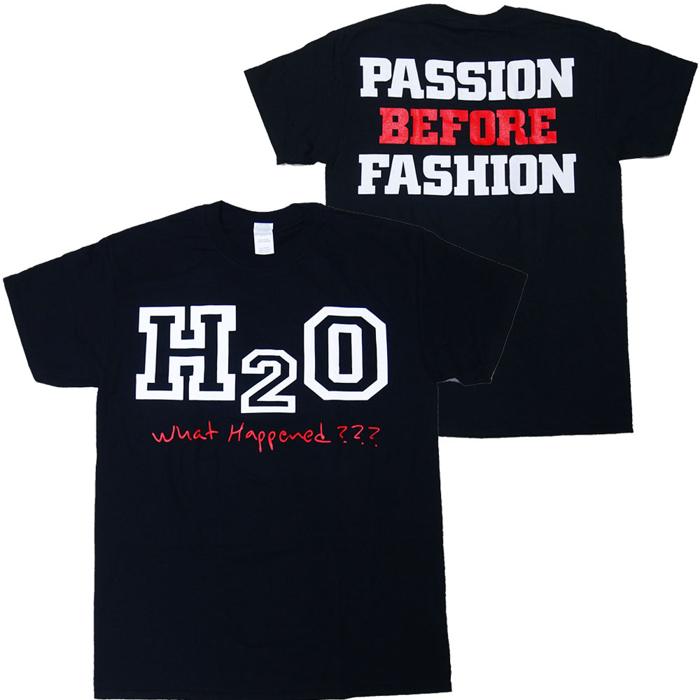 H2O・WHAT HAPPENED・Tシャツ・ バンドTシャツ