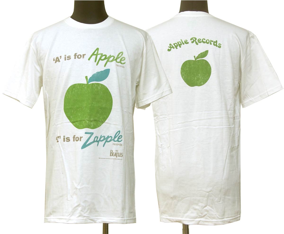 【THE BEATLES】A is for APPLE ロックTシャツ ビートルズ