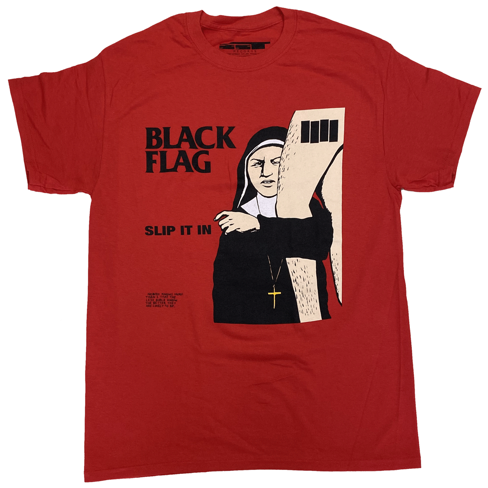 【BLACK FLAG】SLIP IT IN　Tシャツ ブラックフラッグ