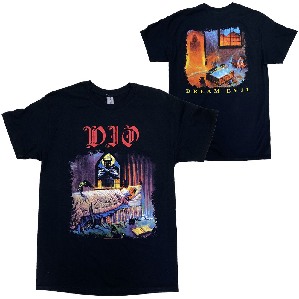 ディオ・DIO・DREAM EVIL・UK版・Tシャツ・ロックTシャツ・オフィシャルTシャツ