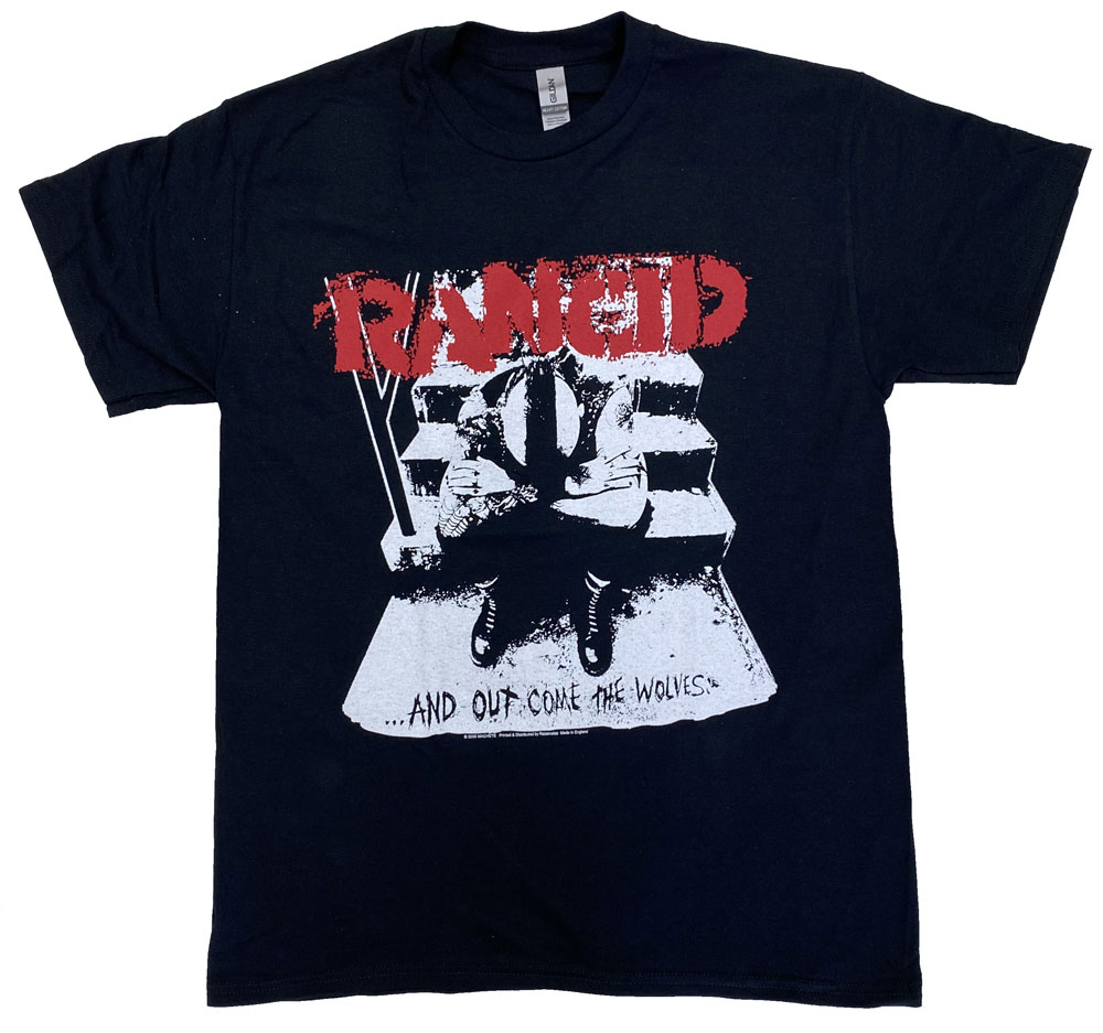 RANCID・ランシド・WOLVES・UK版・Tシャツ・バンドTシャツ