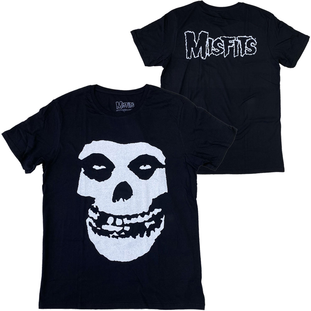 ミスフィッツ・MISFITS・CLASSIC FIEND SKULL・NEW・UK版・Tシャツ・ロックTシャツ