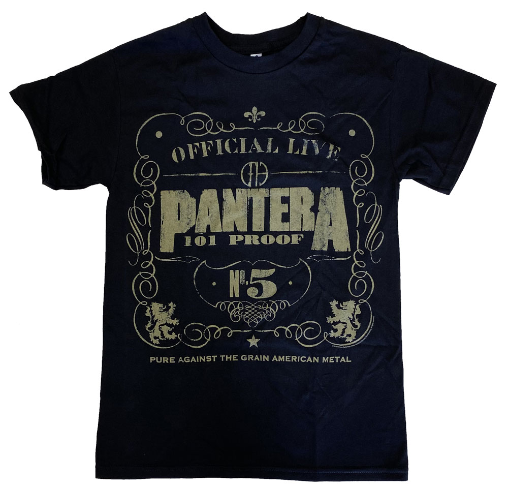 パンテラ・PANTERA・101 PROOF・Sサイズ・U.S.A.版・Tシャツ・ロックTシャツ