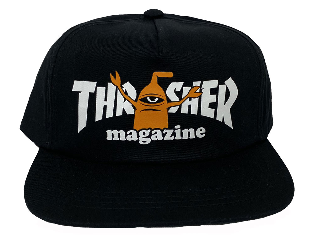 THRASHER MAGAZINE x TOY MACHINEå㡼ȥޥ󡦥ܡSECTʥåץХåSNAPBACKå