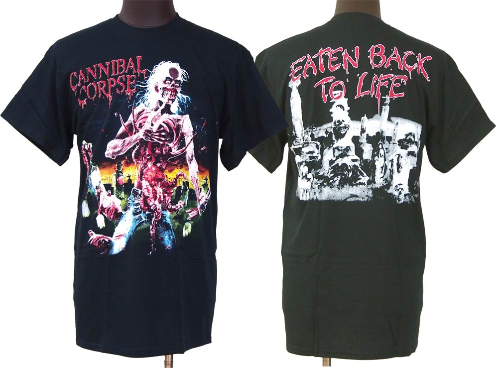 【CANNIBAL CORPSE】EATEN BACK TO LIFE　Tシャツ