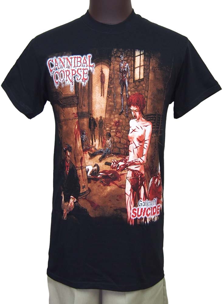 【CANNIBAL CORPSE】GALLERY OF SUICIDE ロックTシャツ カンニバルコープス