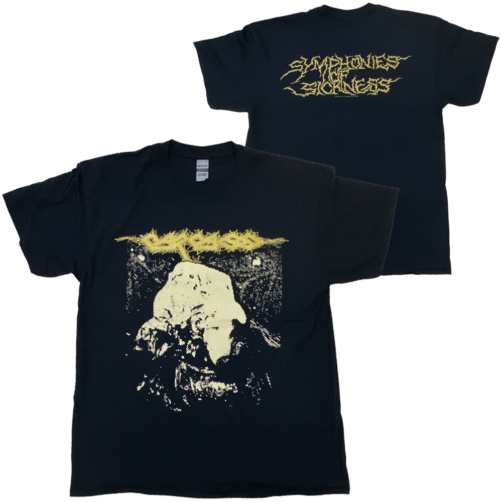カーカス・CARCASS・SYMPHONIES OF SICKNESS・UK版・Tシャツ・メタルTシャツ