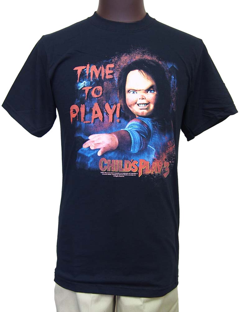 【CHILD'S PLAY 3】TIME TO PLAY 映画Tシャツ チャイルドプレイ