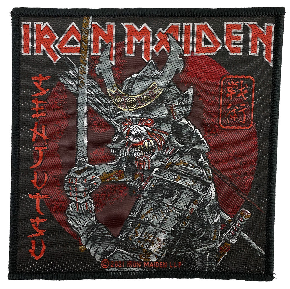アイアン メイデン・IRON MAIDEN・SENJUTSU・戦術・刺繍パッチ・ワッペン