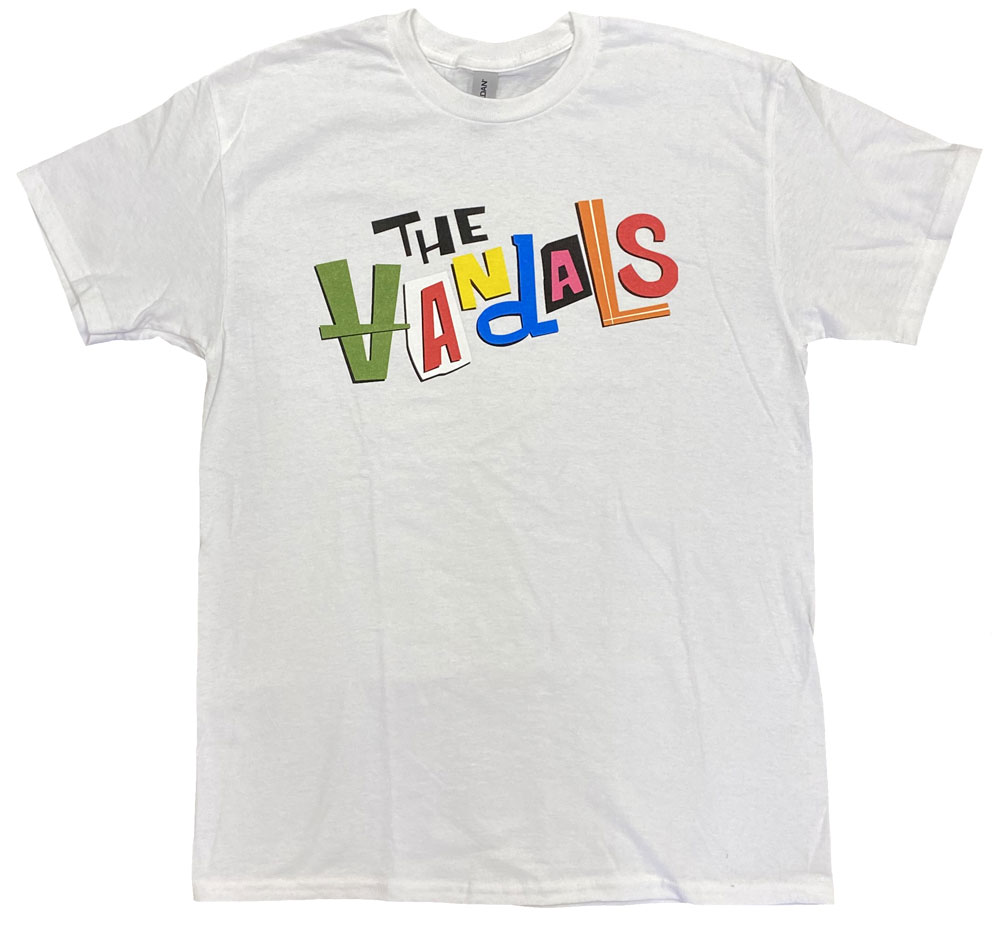 THE VANDALS・ヴァンダルズ・COLOR LOGO・Tシャツ・ロックTシャツ[M]