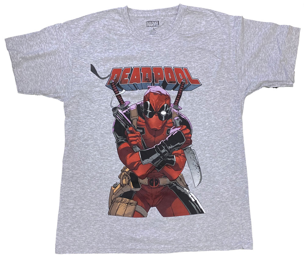 DEADPOOLǥåɥס롦BIG PRINT T ޡ٥륳ߥå MARVEL COMICS ե