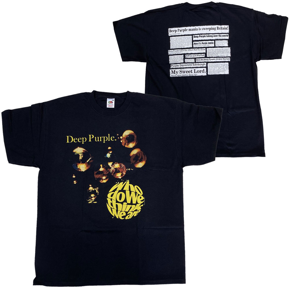 DEEP PURPLEWHO DO WE THINK WE ARE ХT