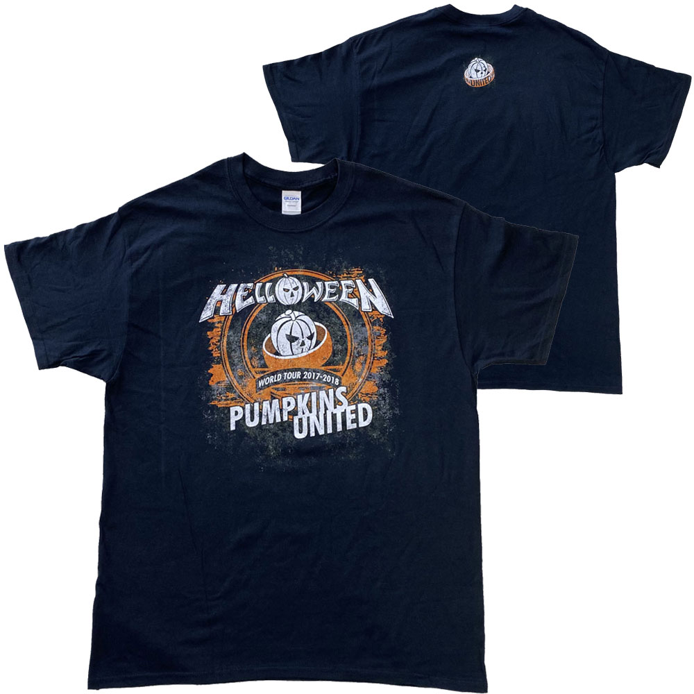 ハロウィン・HELLOWEEN・PUMPKINS UNITED・Tシャツ・ メタルTシャツ