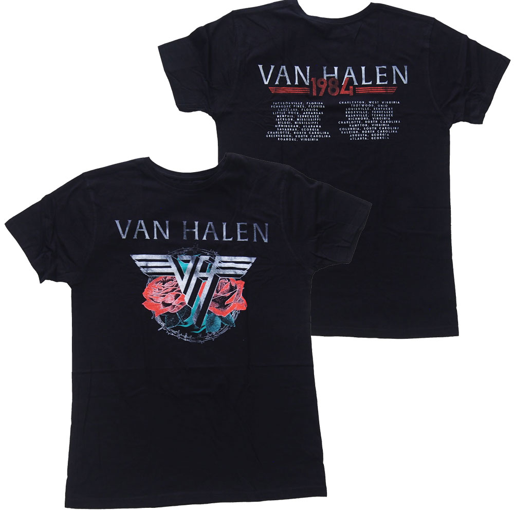 VAN HALEN・ヴァンヘイレン・84 TOUR・Tシャツ・ロックTシャツ・オフィシャルバンドTシャツ
