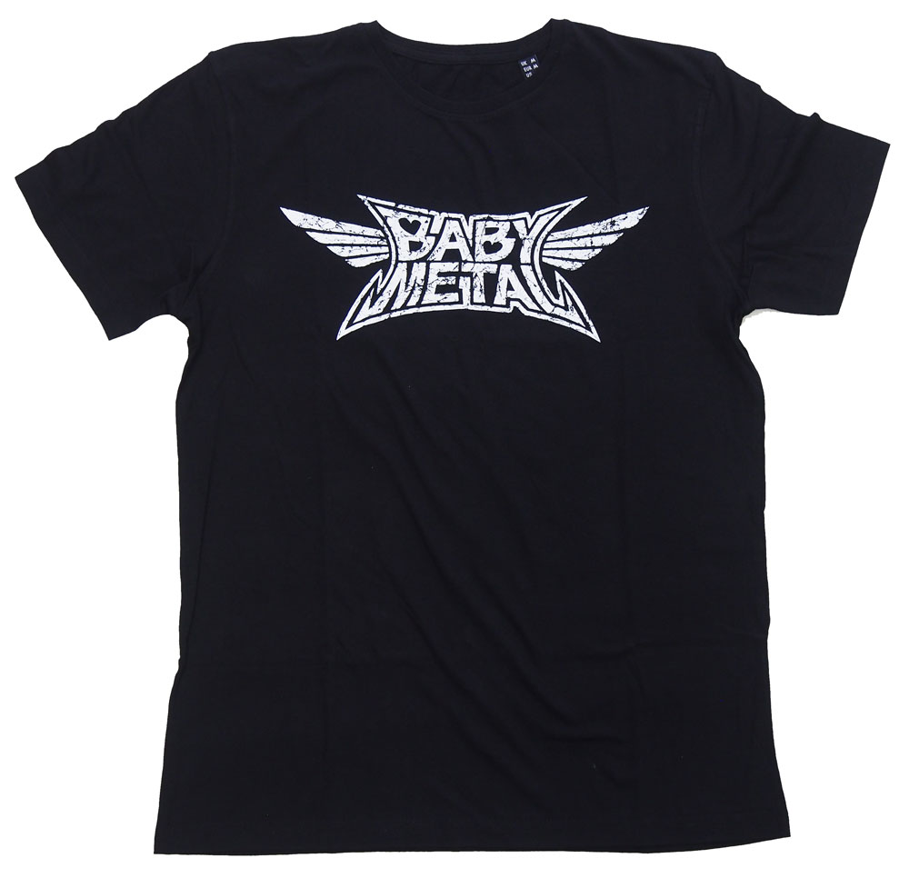 ベビーメタル・BABYMETAL・LOGO・Tシャツ・UK版・オフィシャル バンドTシャツ・ロックTシャツ
