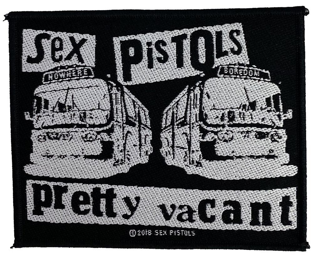 SEX PISTOLS・セックス ピストルズ・PRETTY VACANT・刺繍パッチ・ワッペン