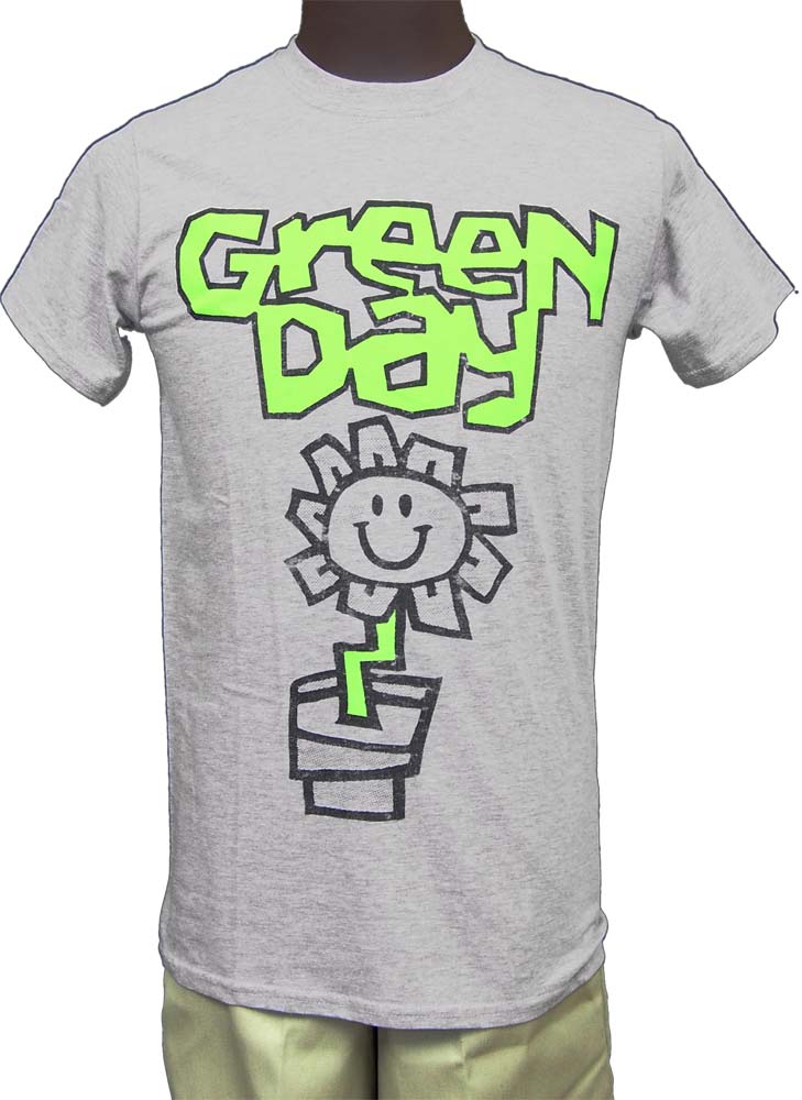 【GREEN DAY】FLOWER POT ロックTシャツ グリーンデイ