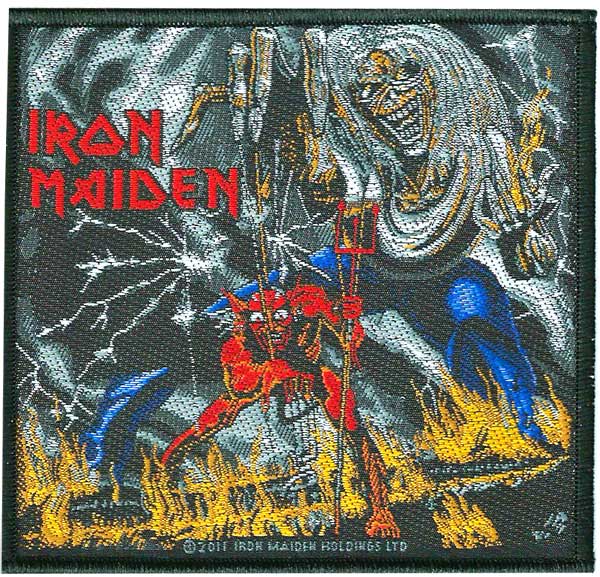 IRON MAIDENNUMBER OF THE BEAST PATCH Ҥʤɽåڥ ᥤǥ ե