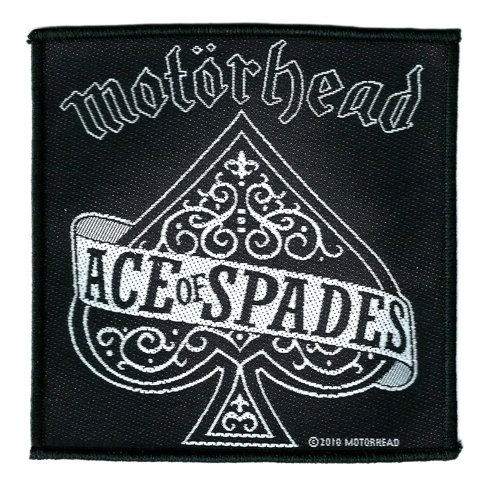 【MOTORHEAD】ACE OF SPADE PATCH モーターヘッド刺繍ワッペン