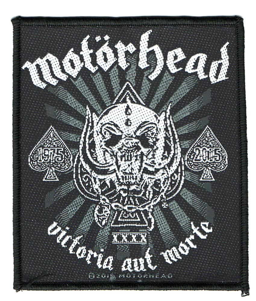 モーターヘッド / MOTORHEAD / MORTE 19752015 糊無し 刺繍 ワッペン オフィシャル パッチ