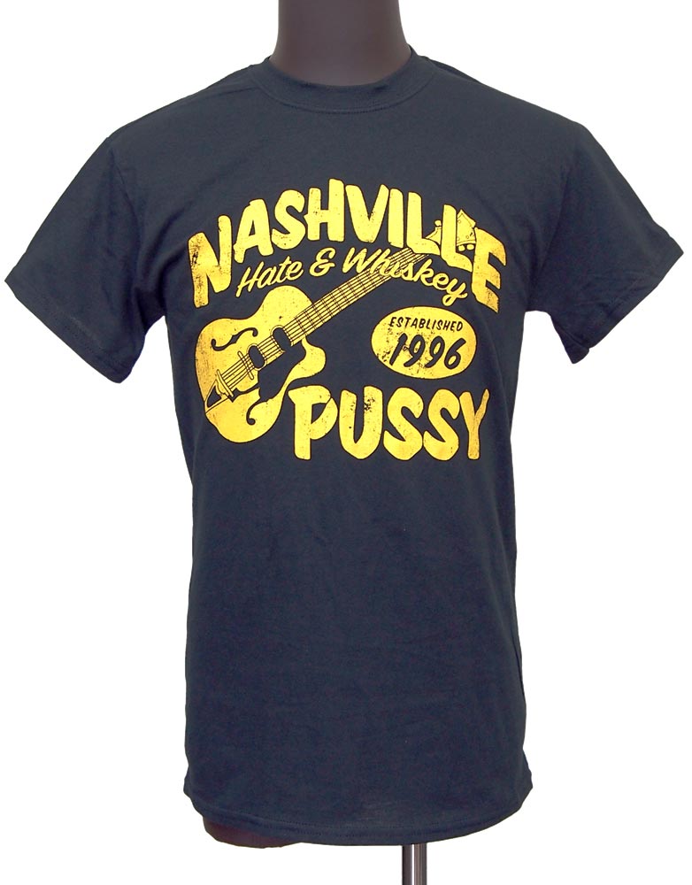 【NASHVILL PUSSY】HATE & WHISKEY  バンドTシャツ