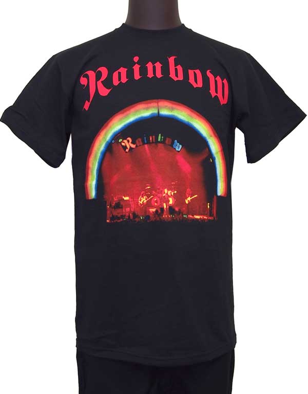 【RAINBOW】ON STAGE バンドTシャツ レインボー
