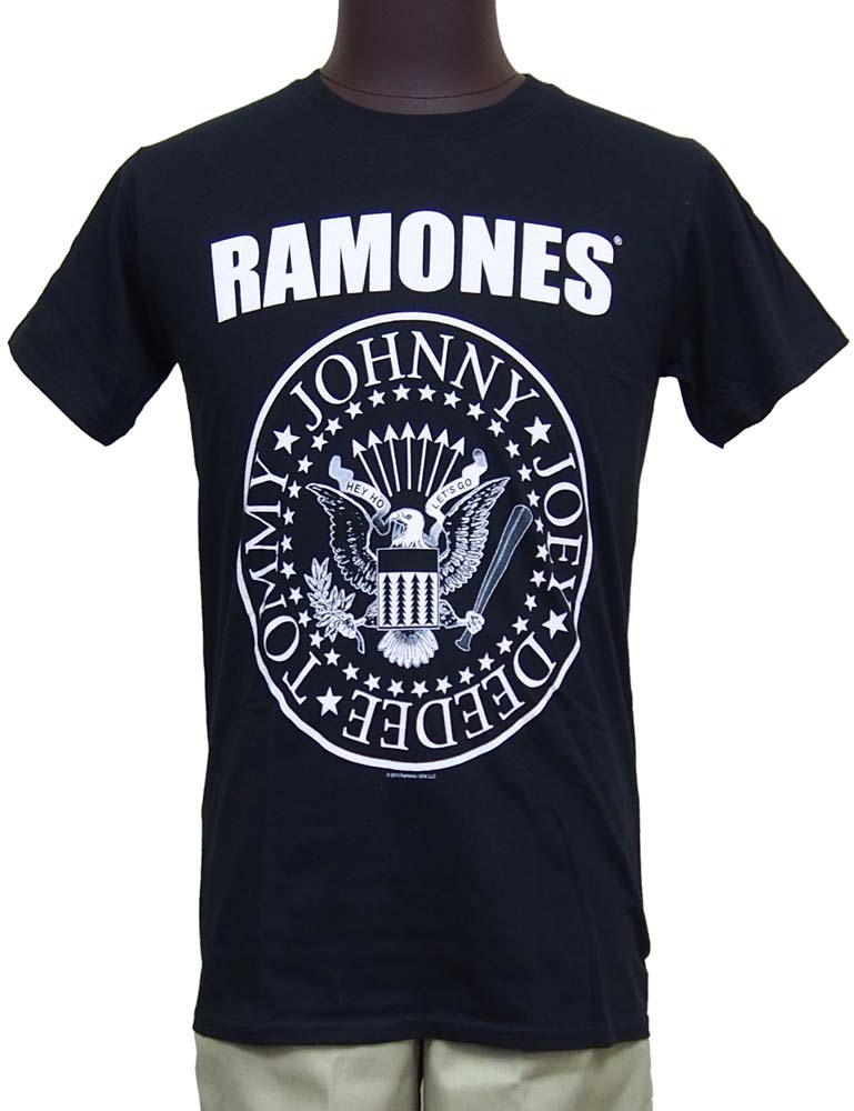 【RAMONES】HEY HO LETS GO SEAL B/Pあり バンドTシャツ