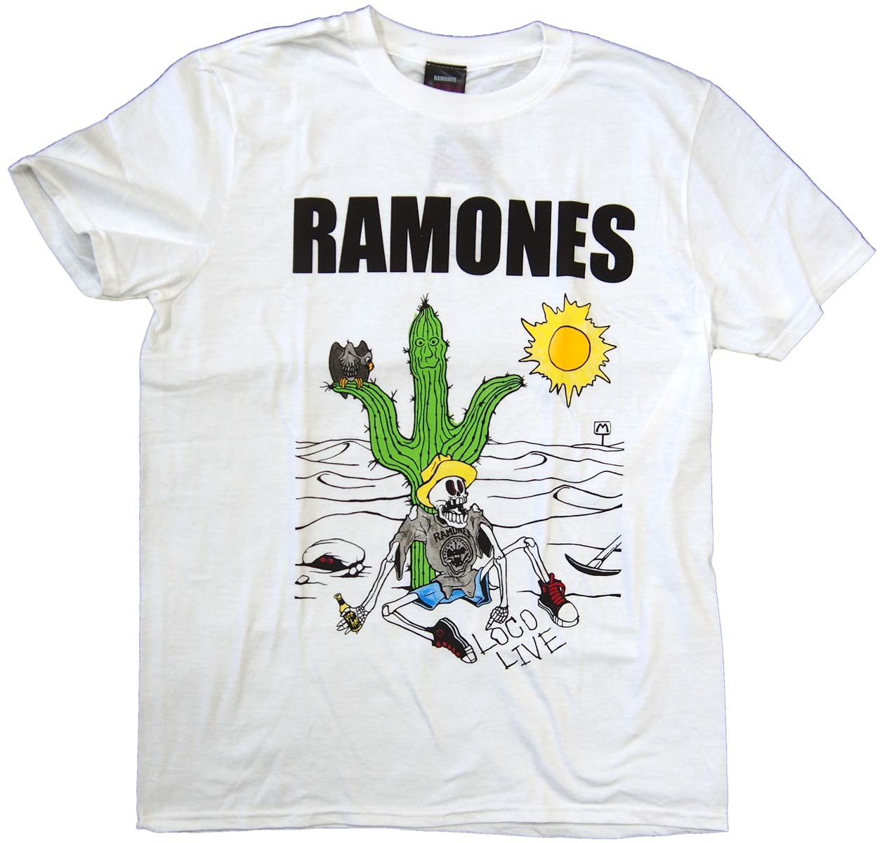 RAMONES ラモーンズ・LOCO LIVE バンドTシャツ