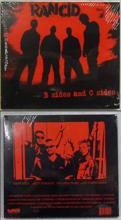 SALE【RANCID】★輸入盤CD　B-SIDES & C-SIDES オフィシャル ランシド CD