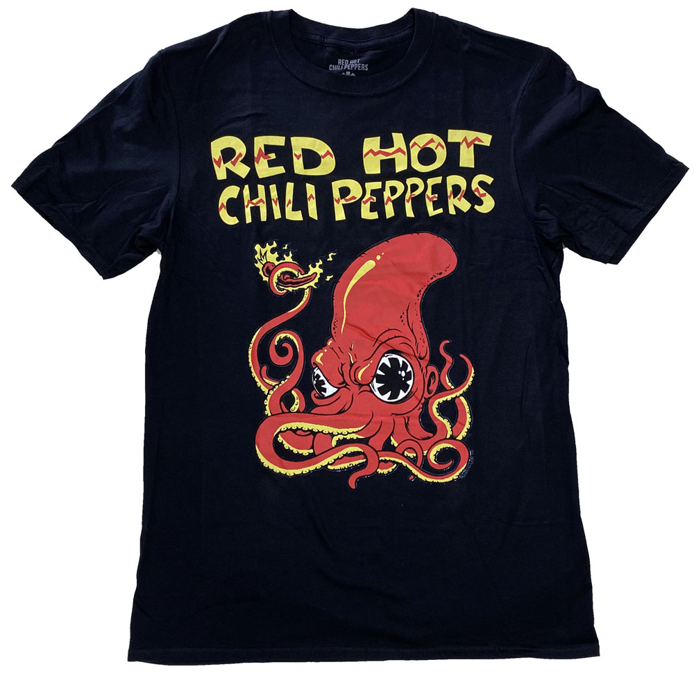 RED HOT CHILI PEPPERS・レッドホッドチリペッパーズ・SQUID Tシャツ・バンドTシャツ