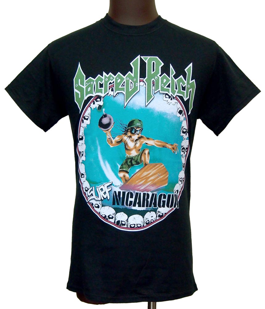 【SACRED REICH】SURF NICARAGUA バンドTシャツ セイクレッド ライチ