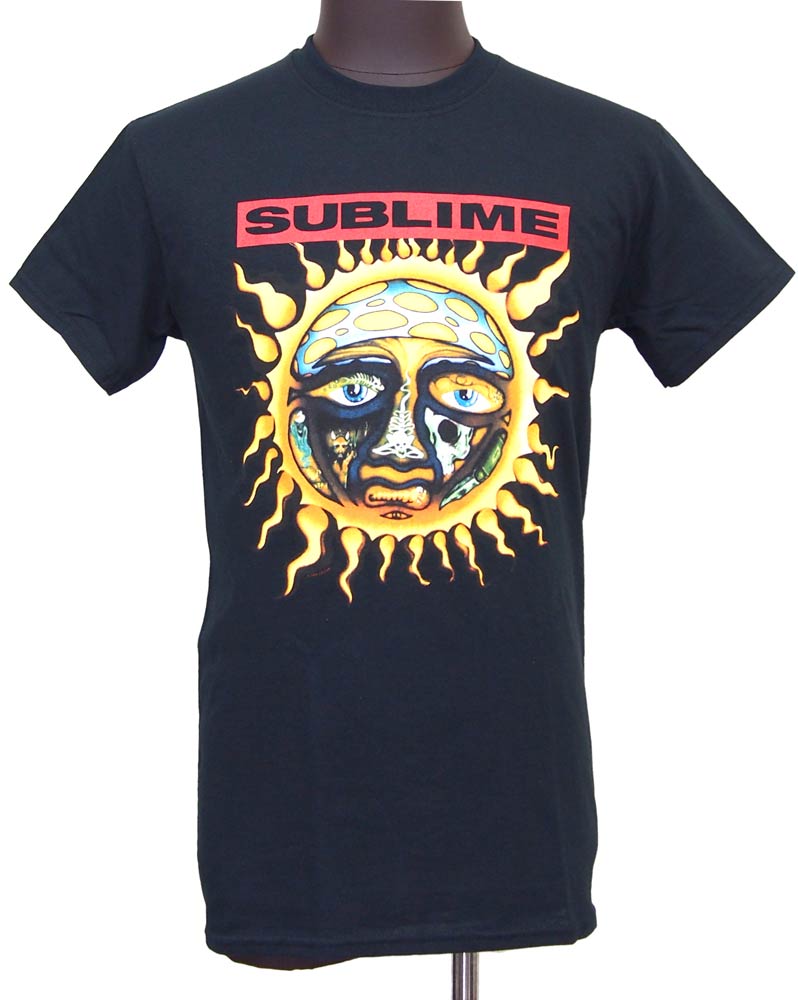 【SUBLIME】 SUN　ブラック バンドTシャツ