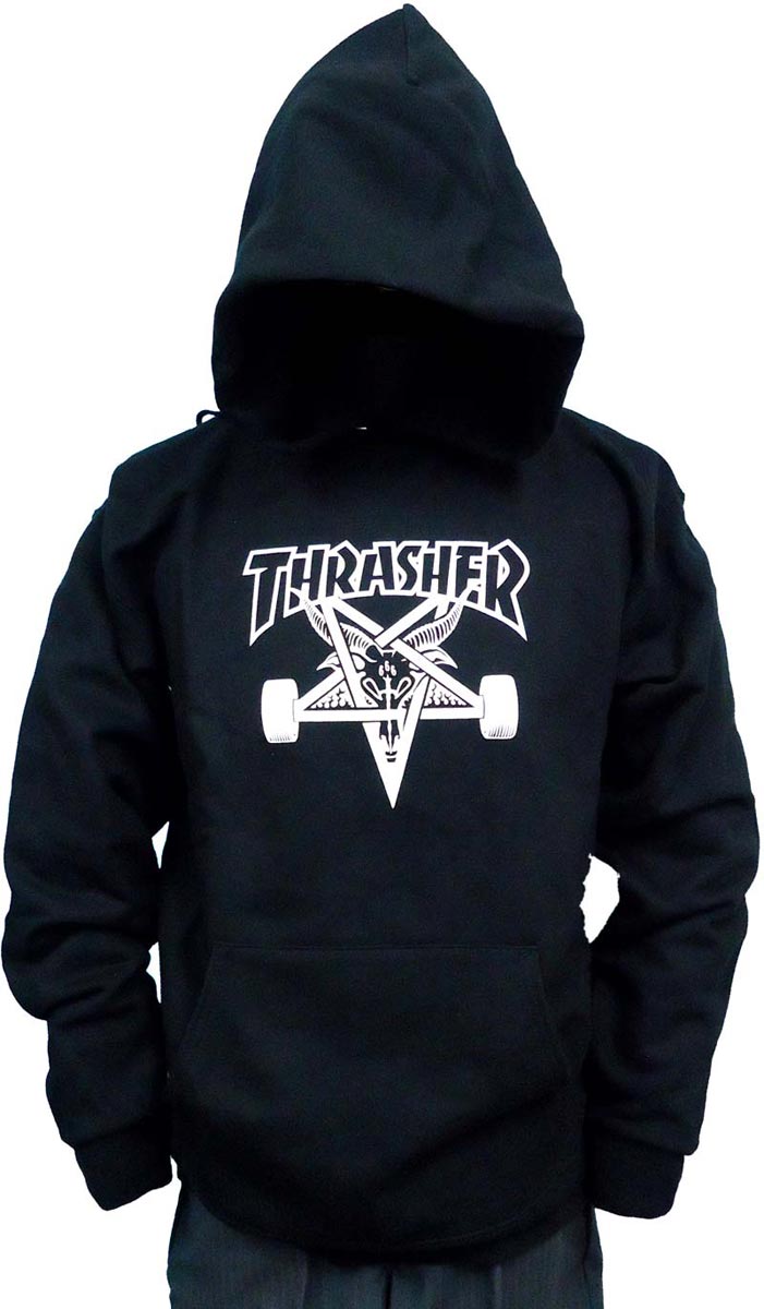 THRASHERSKATE GOAT  ѡ BLACKƥåץ쥼ȡ