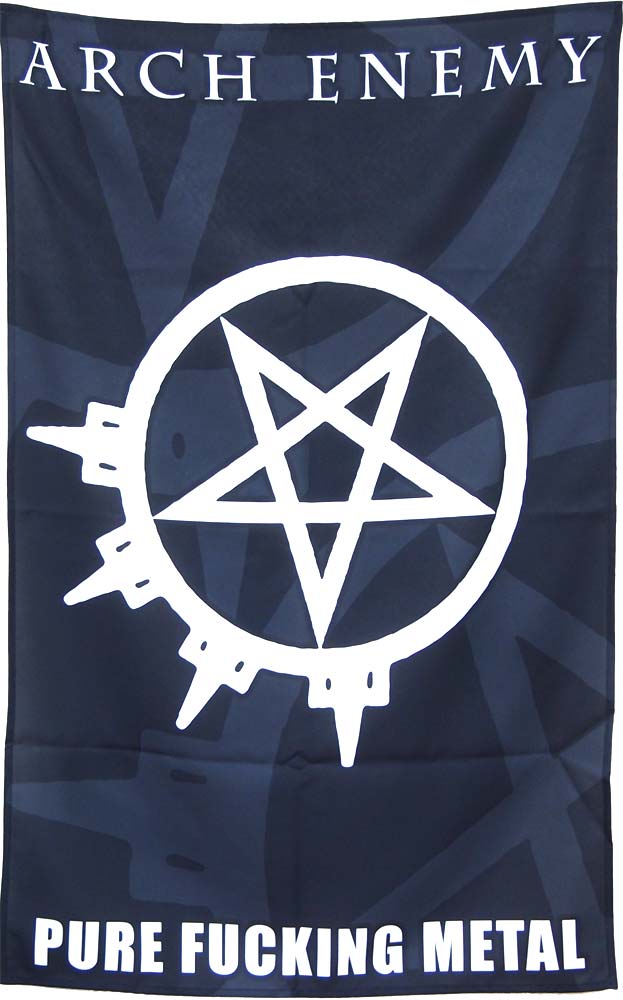 ARCH ENEMY】PURE FUCKING METAL 布ポスター アーチエネミー ポスター