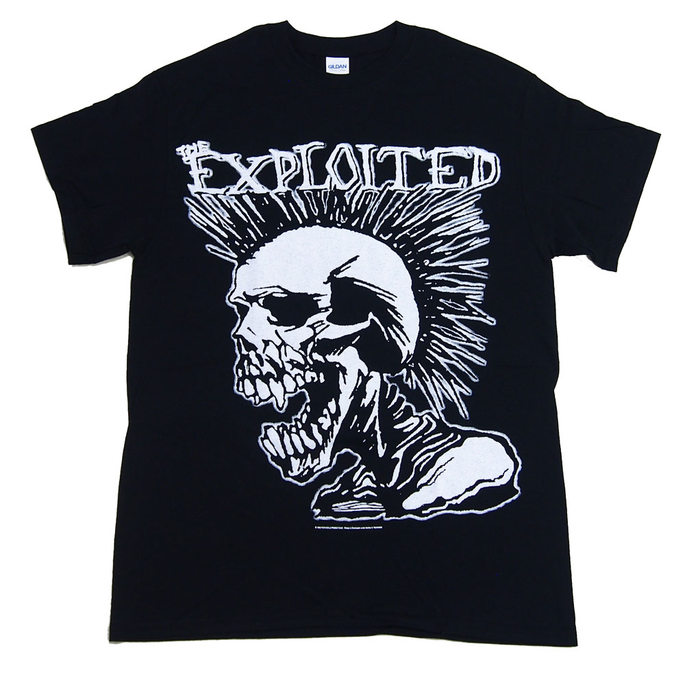ץƥå EXPLOITED MOHICAN SKULL T ե륨ץƥå EXPLOITED MOHICAN SKULL T ե