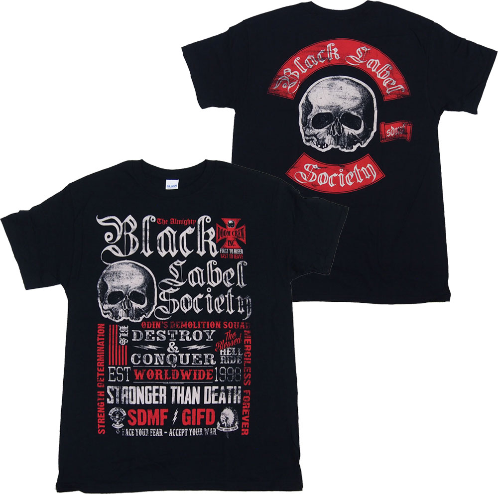 ֥å 졼٥ ƥBLACK LABEL SOCIETYDESTROY & CONQUER Tĥ֥å 졼٥ ƥBLACK LABEL SOCIETYDESTROY & CONQUER T