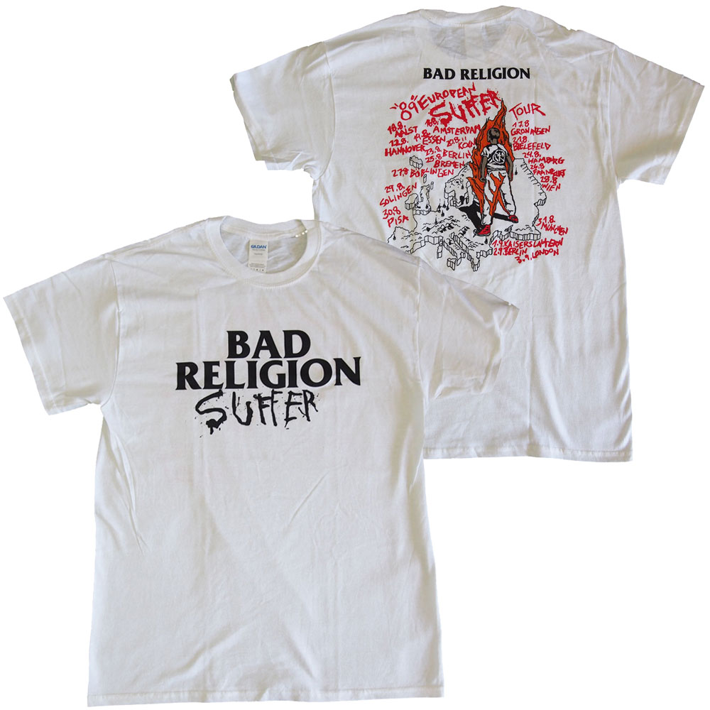 BAD RELIGION SUFFER 1989ツアーTシャツL Vintage Bad Religion 