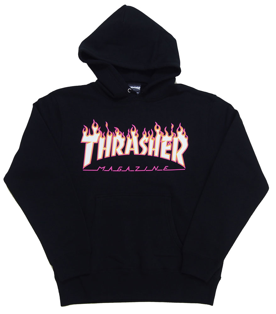 THRASHERå㡼FLAME LOGO PINK OUTLINEѡܴ衦ߥǥॵLOGOƥåץ쥼ȡTHRASHERå㡼FLAME LOGO PINK OUTLINEѡܴ衦ߥǥॵLOGOƥåץ쥼ȡ