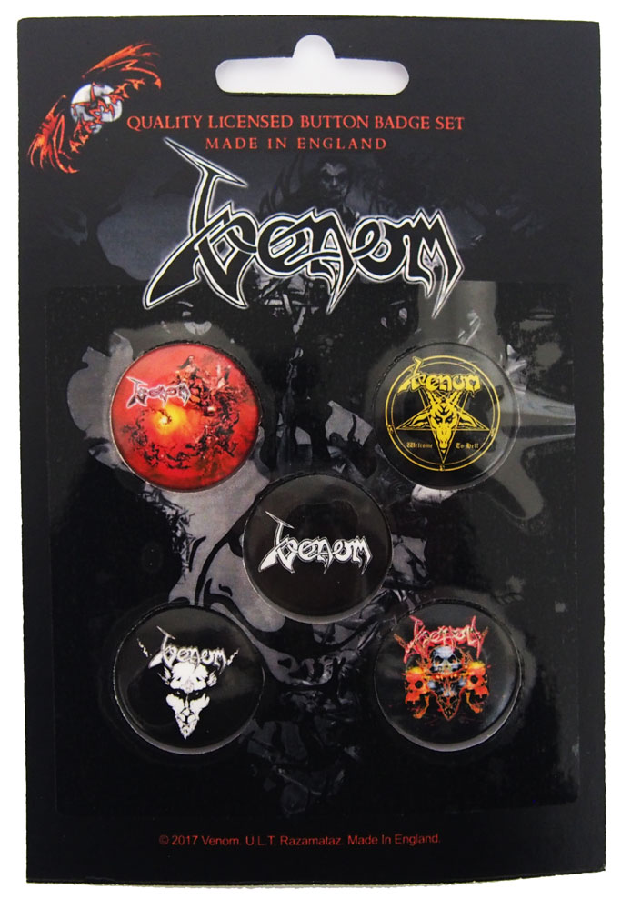 VENOM٥ΥࡦBLACK METAL BADGE SET̥Хåå(5)VENOM٥ΥࡦBLACK METAL BADGE SET̥Хåå(5)